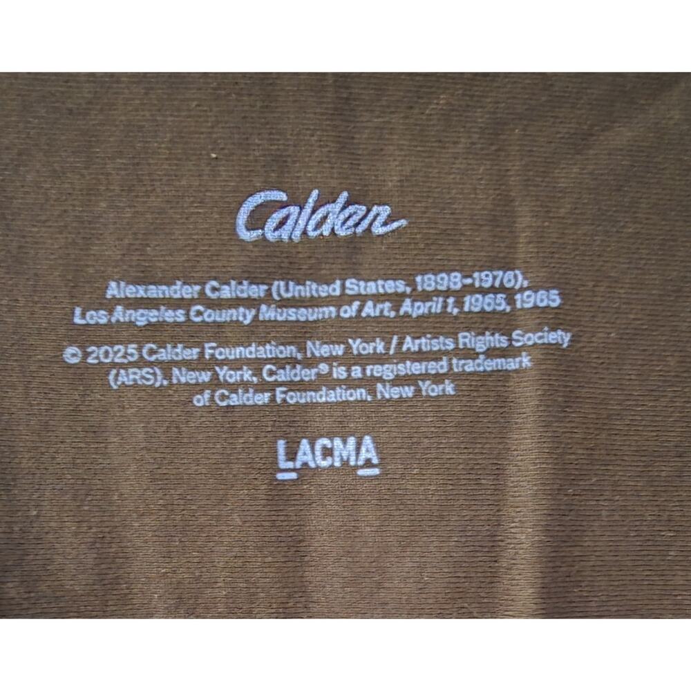 LA Museum of Art Alexander Calder Poster Sweatshirt SZ LARGE LACMA - Picture 6 of 8